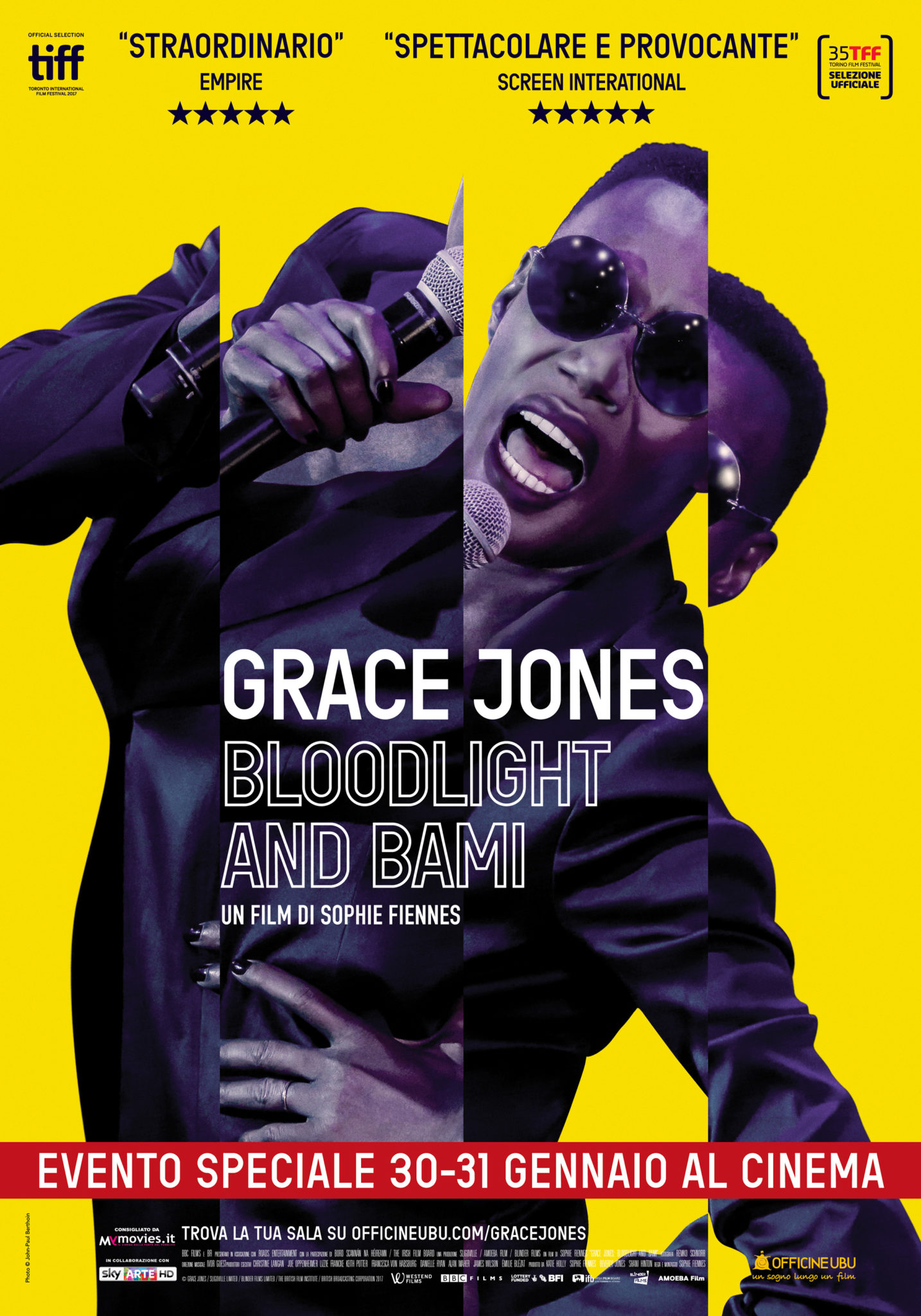 “Grace Jones: Bloodlight and Bami”, un film spettacolare nei cinema solo il 30 e 31 gennaio