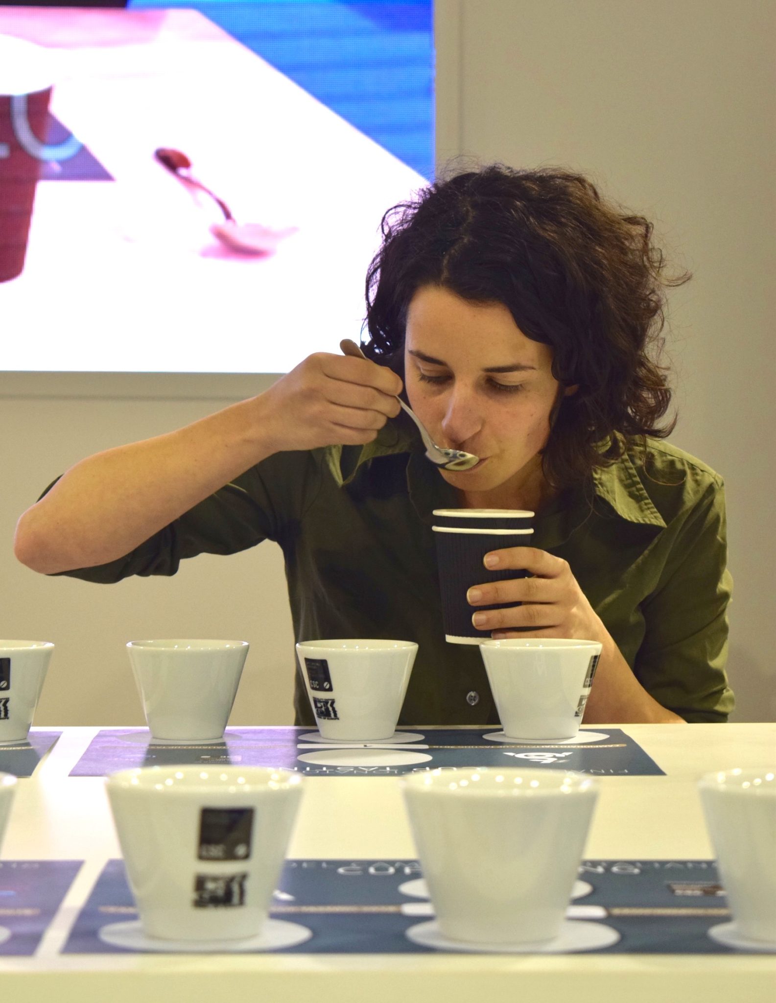 cup tasting