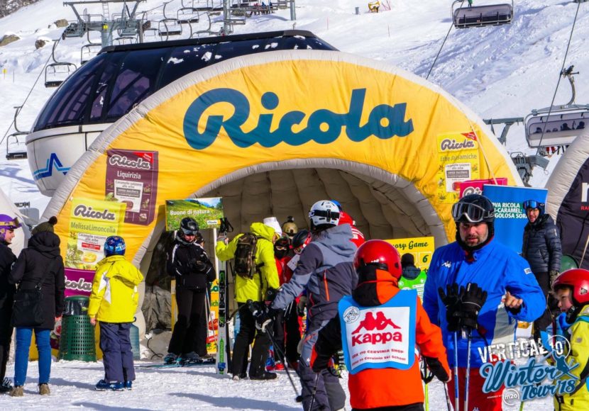 Ricola alla 10ª edizione del Vertical Winter Tour