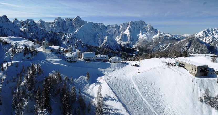 Le piste in Friuli Venezia Giulia, dove sciare è un privilegio