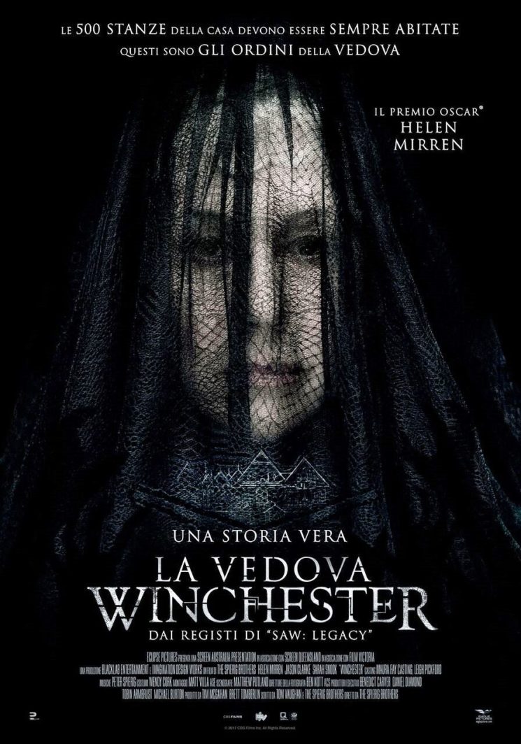 “La Vedova Winchester”, un thriller soprannaturale con il Premio Oscar Helen Mirren