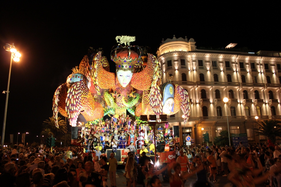 Al Grand Hotel Principe di Piemonte per il Carnevale di Viareggio