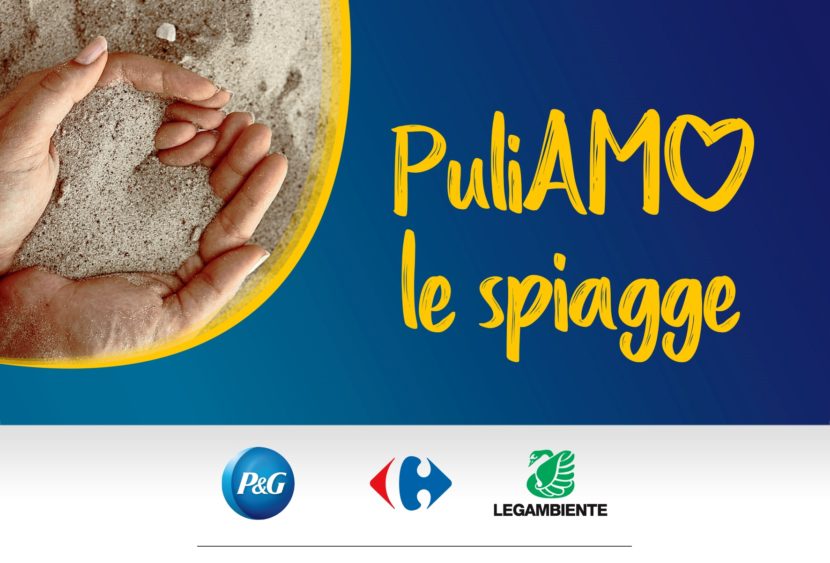 Al via “Puliamo le spiagge”. P&G e Carrefour insieme a sostegno di Legambiente per la sensibilizzazione sull’inquinamento del mare