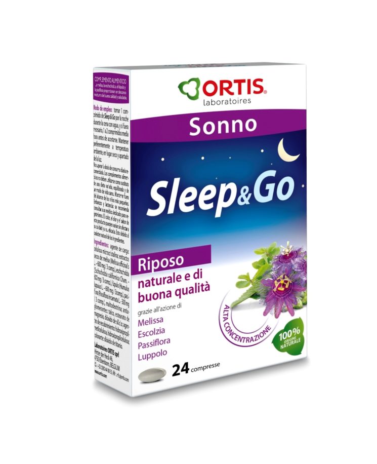 16 marzo Giornata Mondiale del Sonno. Riposare al meglio con SLEEP&GO di Ortis Laboratories