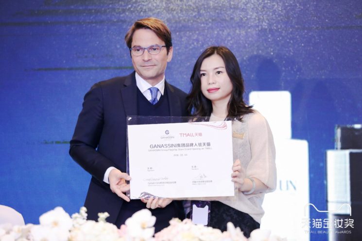 Istituto Ganassini in Cina con Alibaba