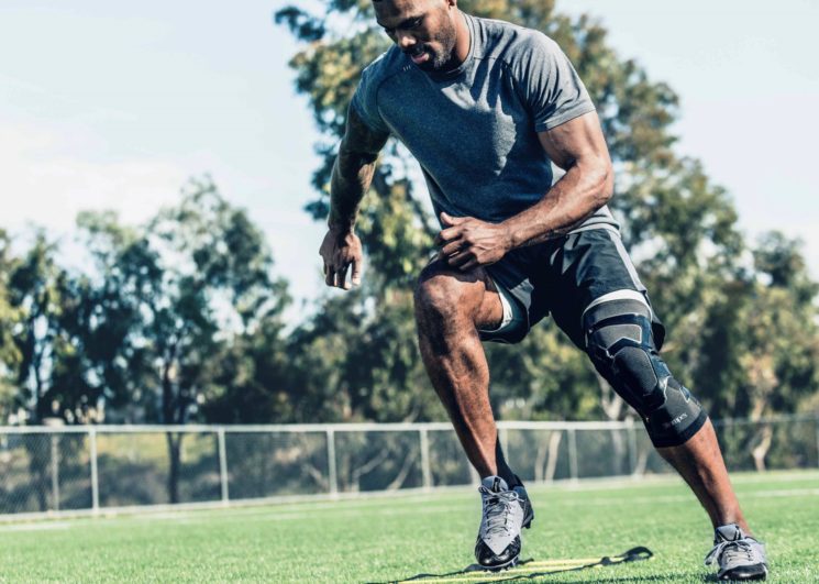 Compex Trizone Knee, la ginocchiera che sostiene il movimento centrale dell’articolazione