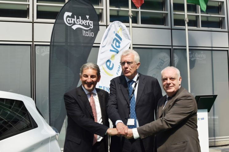 Nuova partnership E‐Vai con Carlsberg Italia per la mobilità responsabile