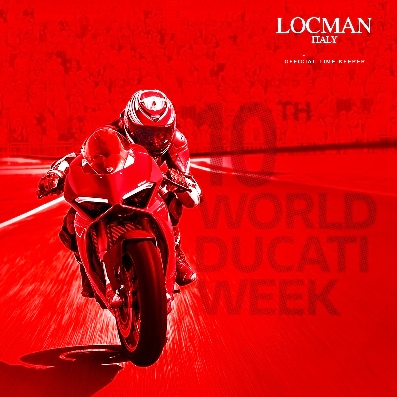 Locman official time keeper alla 10ª edizione della World Ducati Week