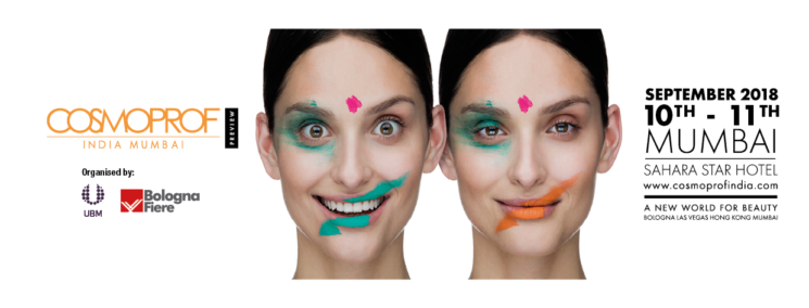 Cosmoprof India Preview a Mumbai il 10 e 11 settembre 2018