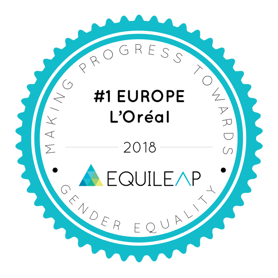 Equileap 2018 Stamp Europe L'Oreal