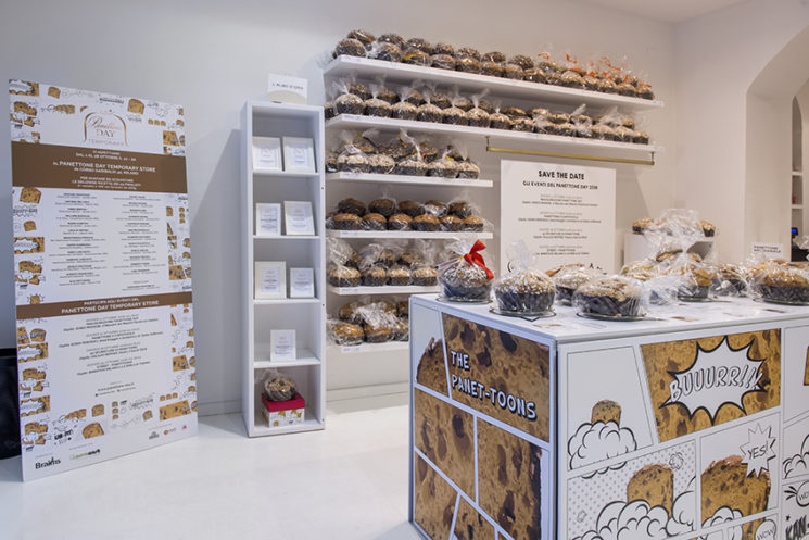 Al Temporary Store Panettone Day giovedì 25 ottobre il panettone si fà streetfood