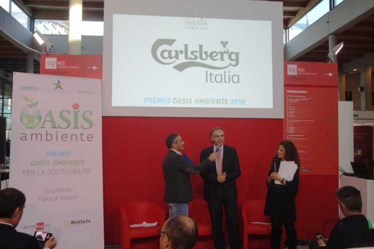 A Carlsberg Italia il Premio Oasis Ambiente 2018