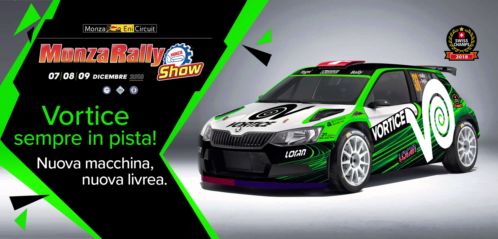 VORTICE al Monza Rally Show 2018