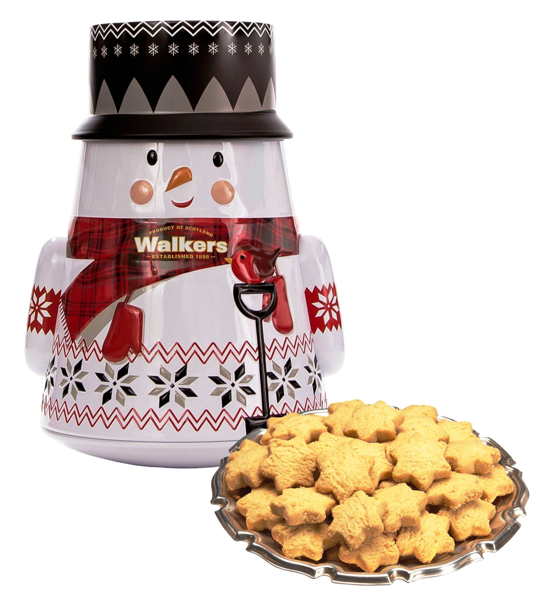 WALKERS Pupazzo di Neve latta biscotti