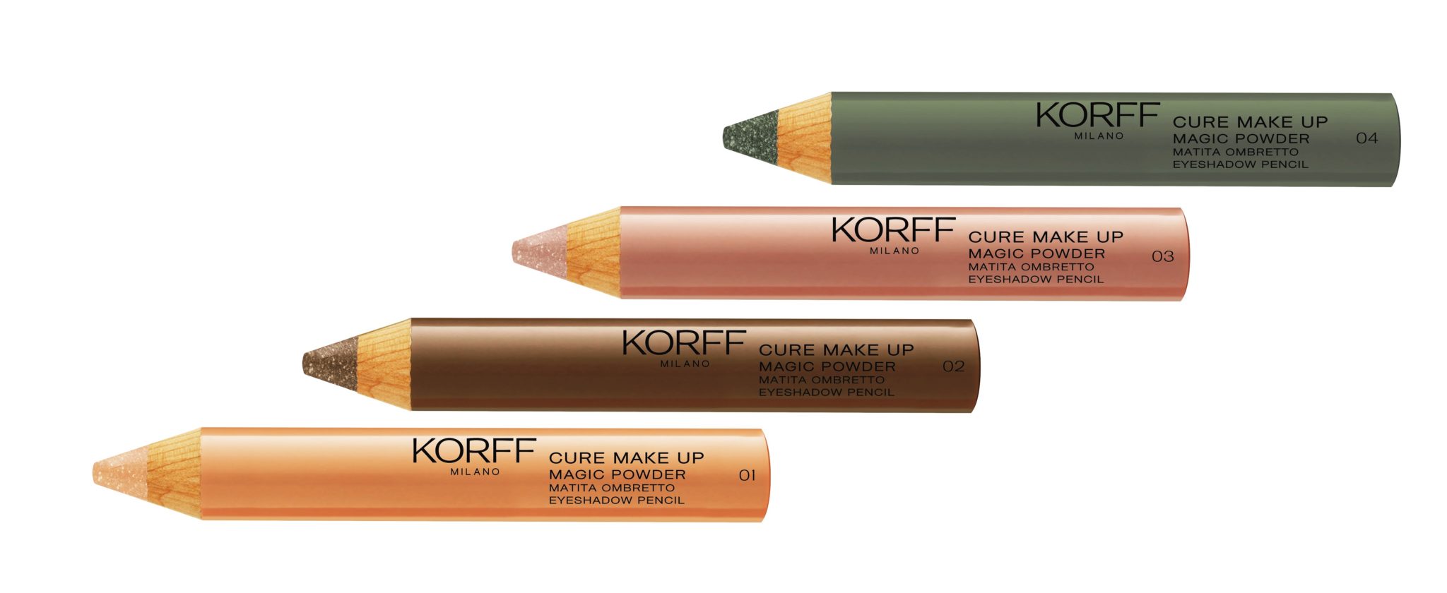 Nuova linea occhi di Korff: nuovi mascara e colori più forti e intensi