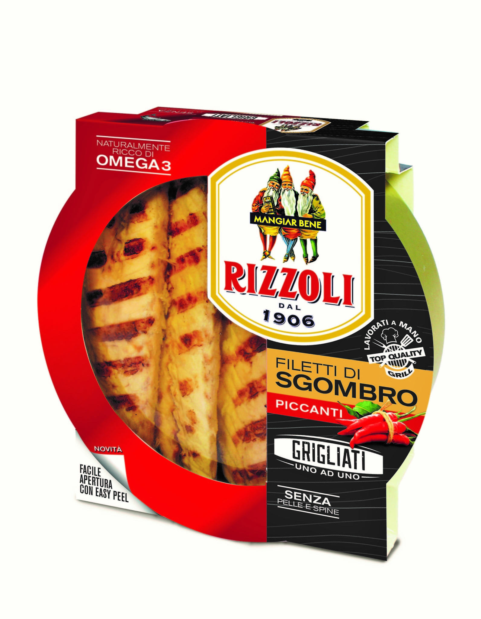 Rizzoli sgombro grigliato piccante