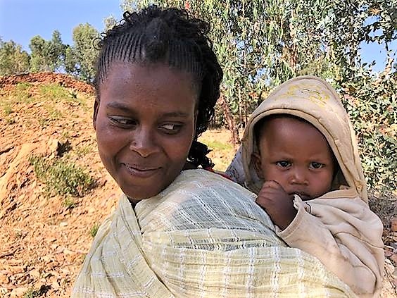 mamma in Etiopia