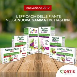 ORTIS: nuova gamma Frutta&Fibre per un transito intestinale regolare