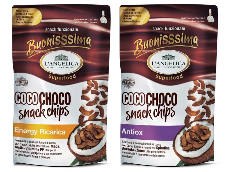 L’Istituto Erboristico L’Angelica: COCO CHOCO snack chips
