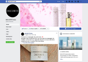 Decorté facebook