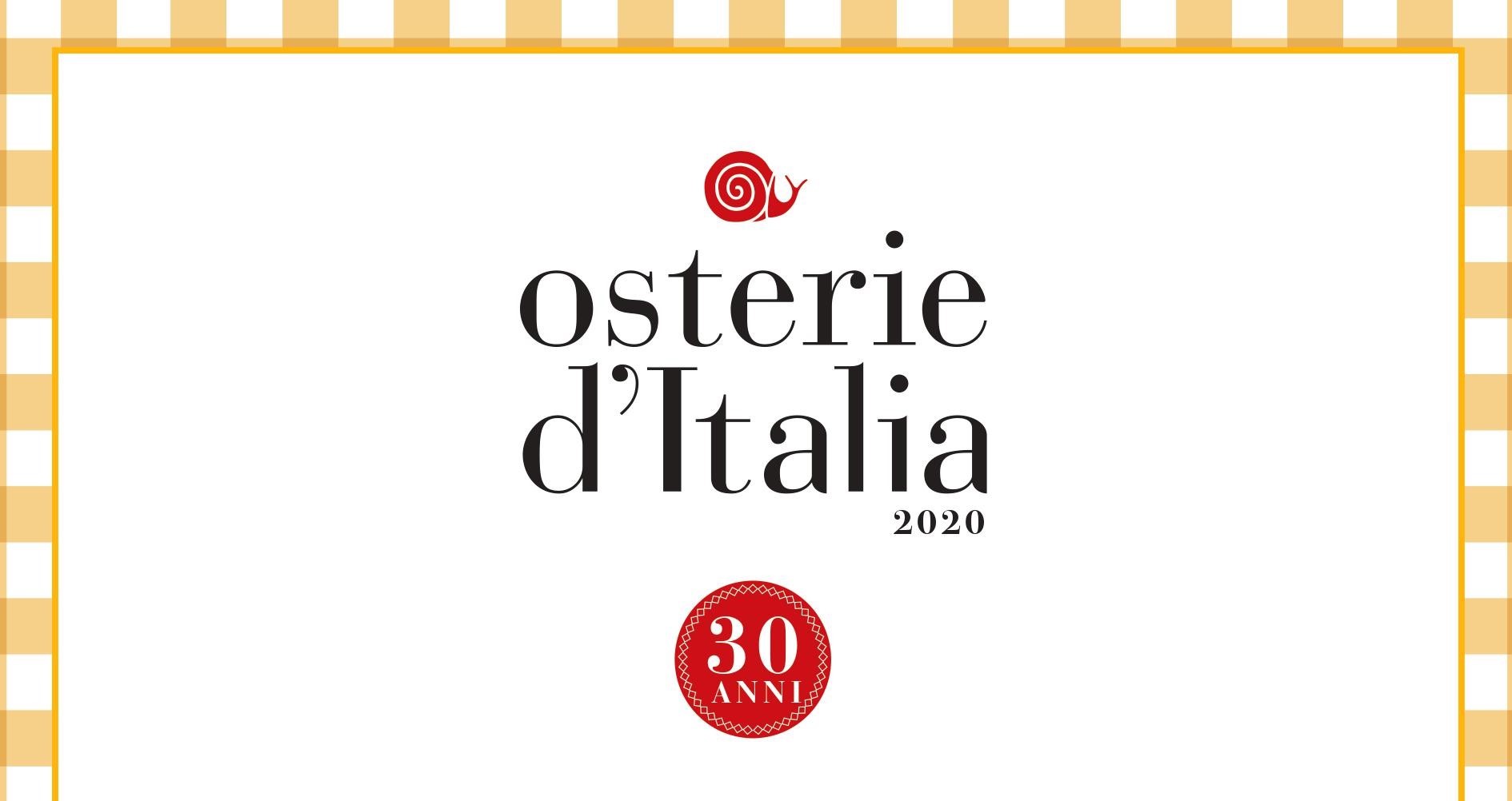 Osterie d'Italia 2020 Slow Food