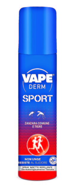 Vape Derm Sport per chi pratica gli sport all’aria aperta