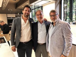 Daniele Tagliapietra, Luca Padovani e Franco Favaretto