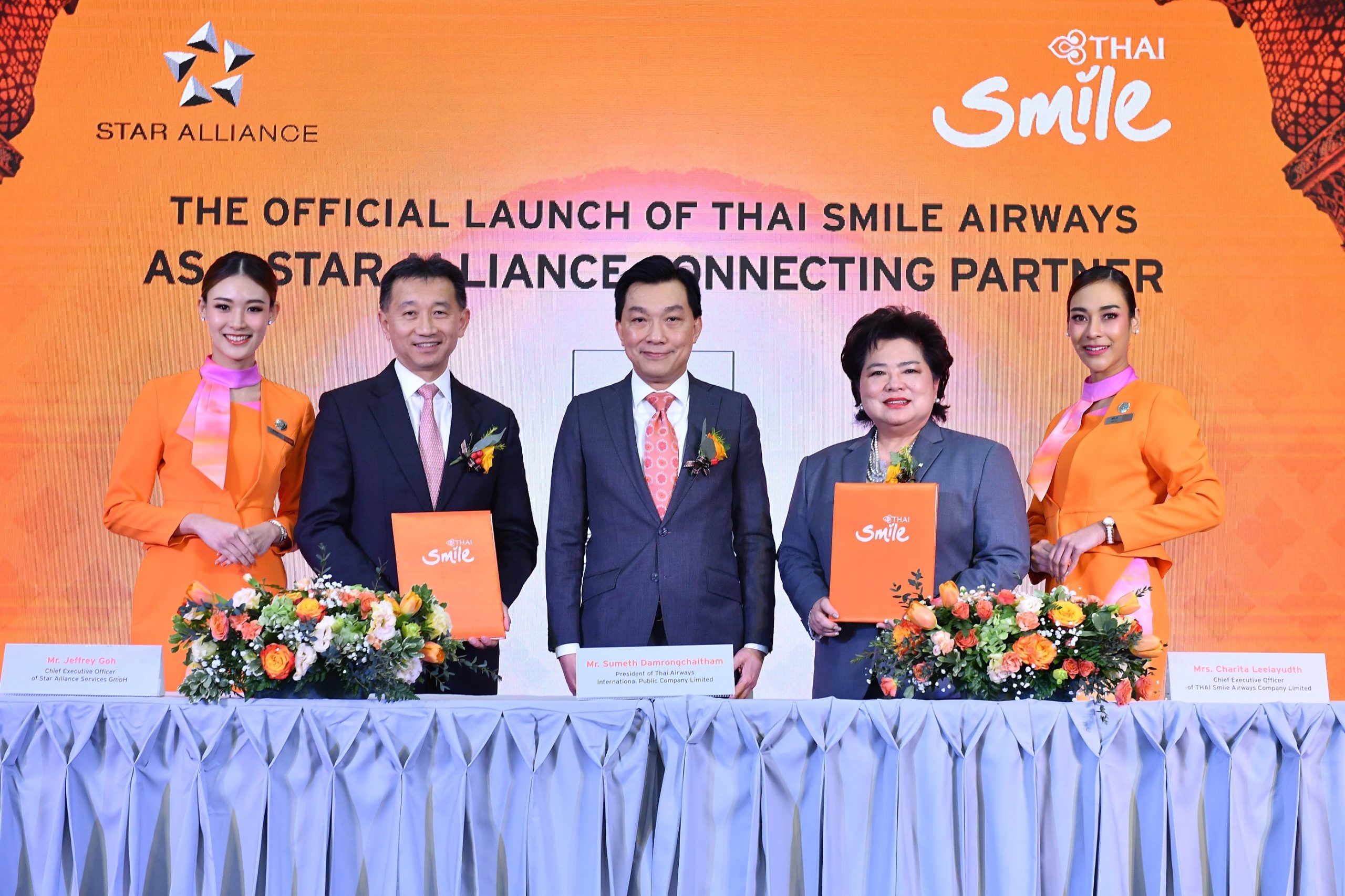Star Alliance Thai Smile Connecting Partner