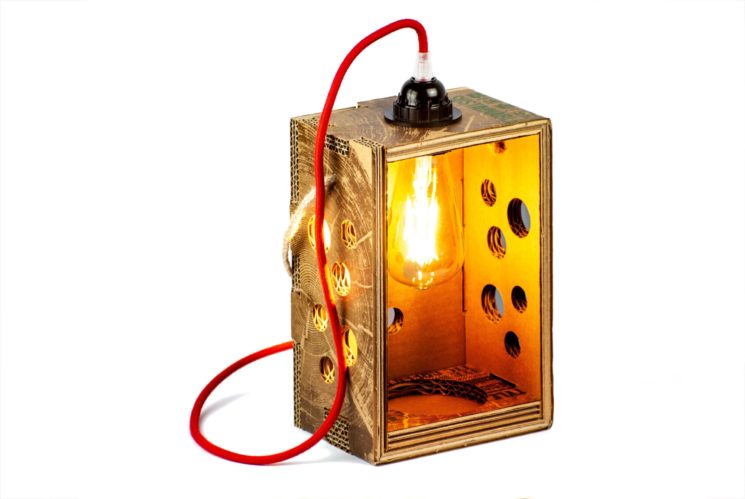 Bubble Lantern by Rippotai, il portabottiglie ecologico che diventa una lampada