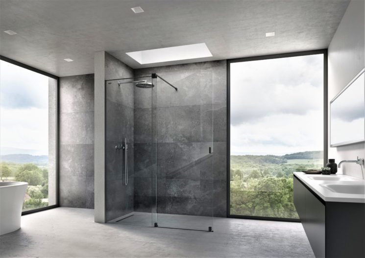Collection 3C di Duscholux: box doccia con porte scorrevoli