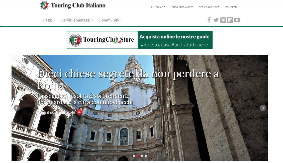 Touring Club Italiano lancia “Passione Italia”