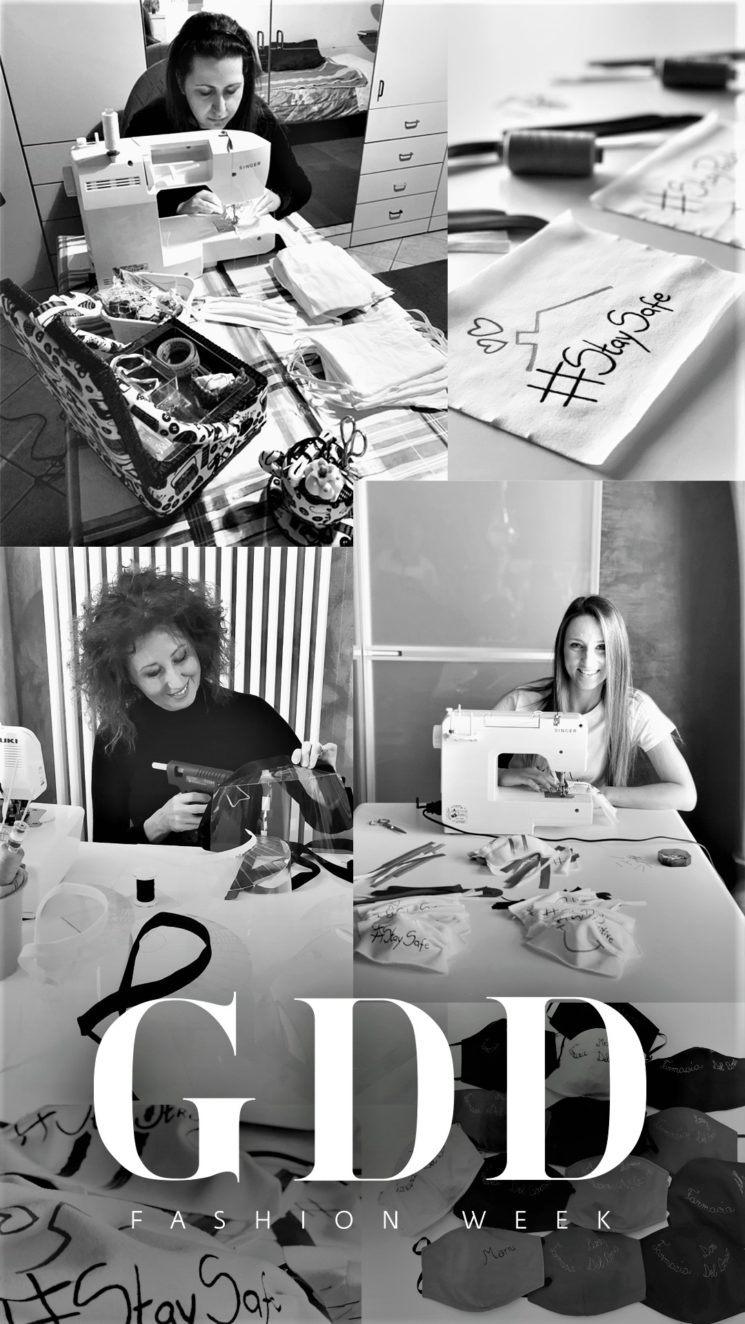 GDD Fashion Week: realizzate e distribuite circa 1800 mascherine