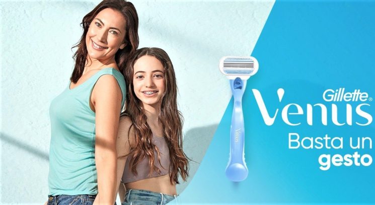 Gillette Venus lancia la campagna social “Basta un gesto”