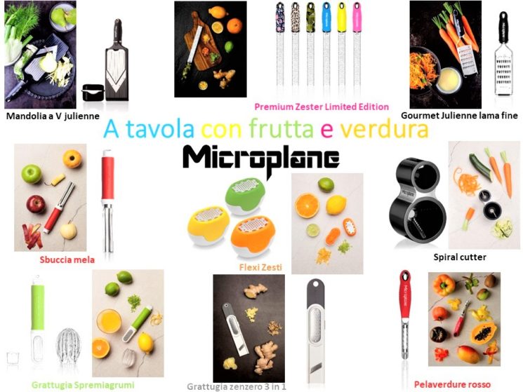 In cucina con Microplane