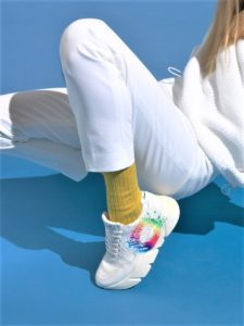 Voile Blance Society mascherina rainbow