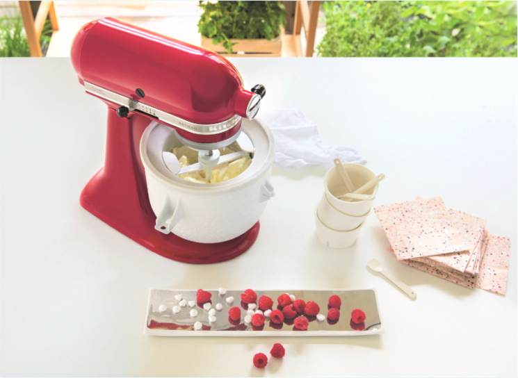 Gelatiera KitchenAid per gelati, sorbetti e semifreddi a regola d’arte