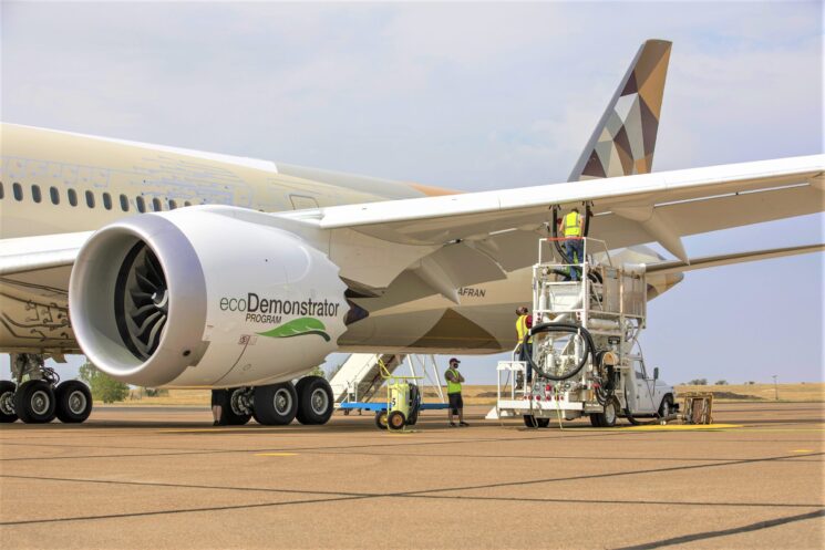 Boeing e Etihad Airways con World Energy per viaggi in aereo più sostenibili