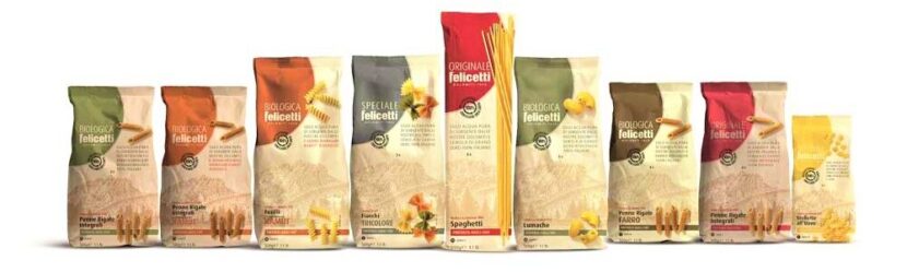 Pastificio Felicetti: rebranding e nuovo packaging 100% carta