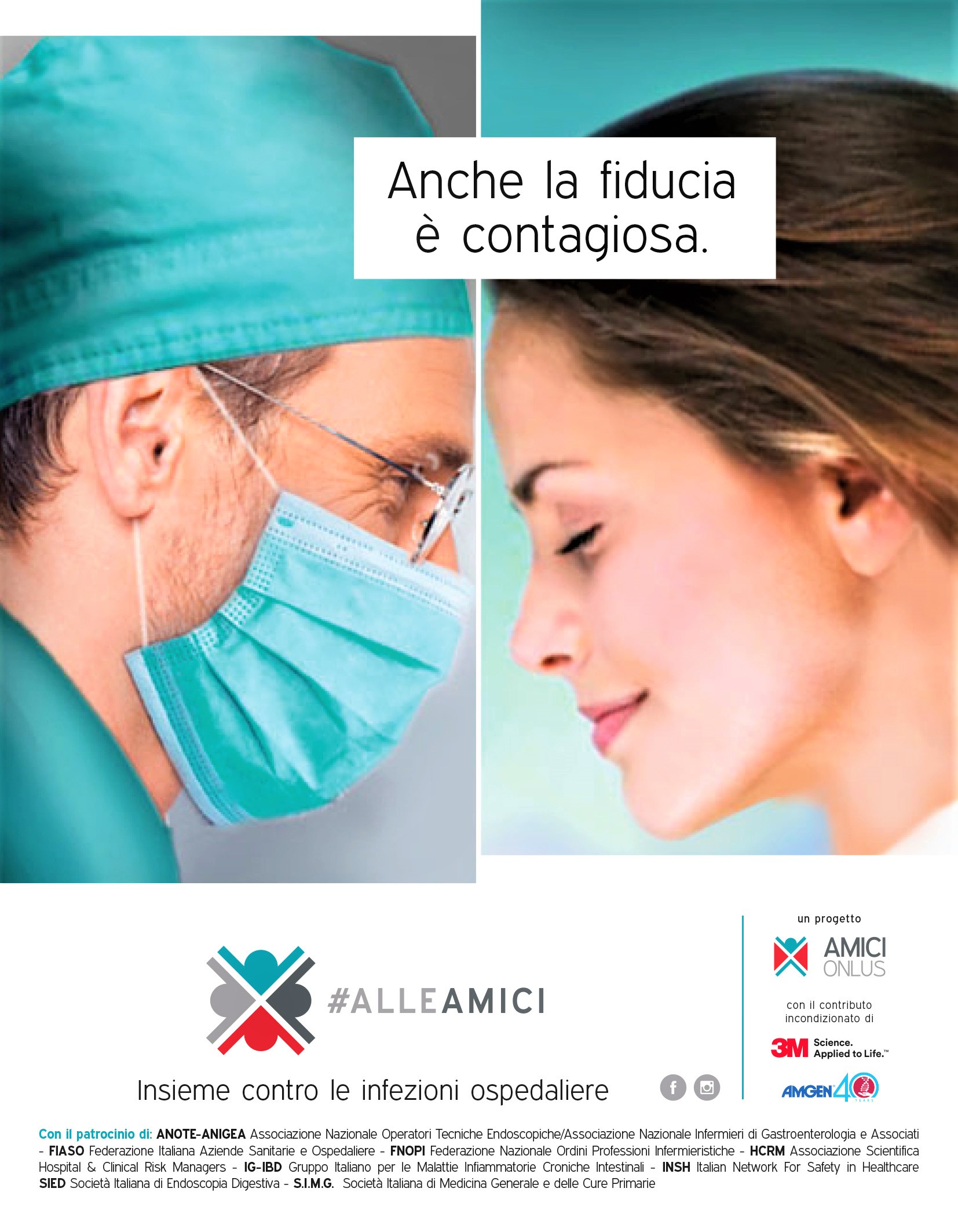 al via la campagna Amici onlus
