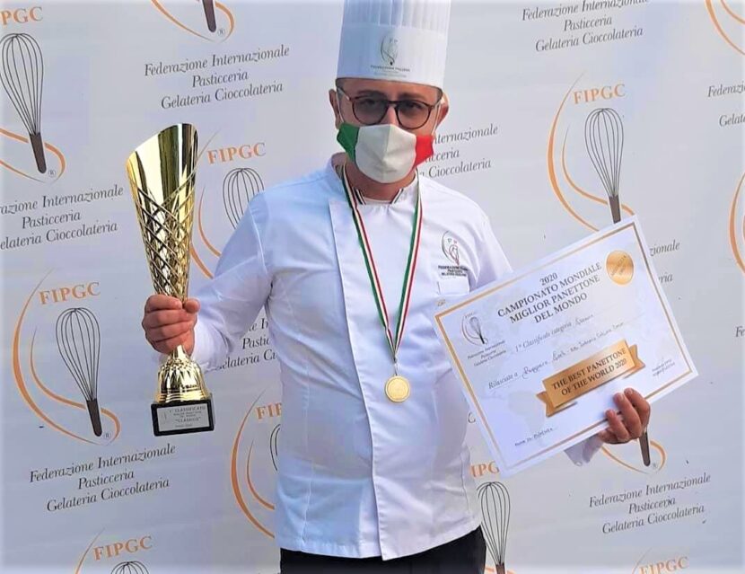 Al pastry chef Ruggiero Carli la medaglia d’oro per il miglior panettone al mondo
