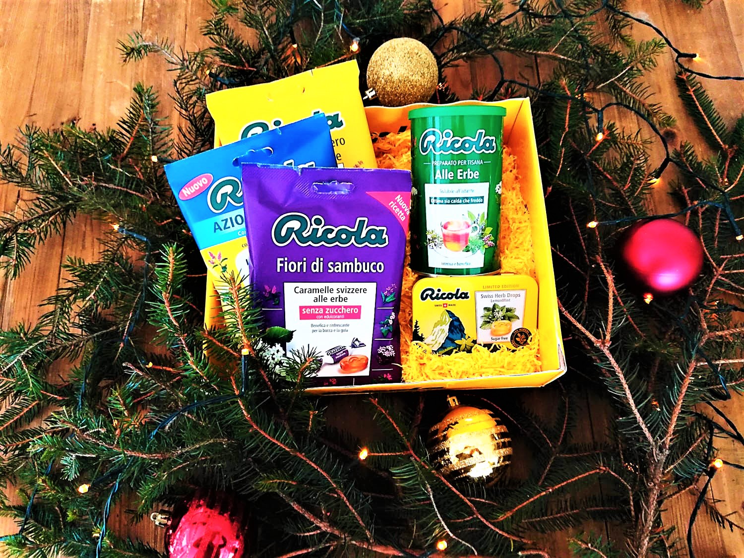 A Natale le golose idee regalo firmate Ricola