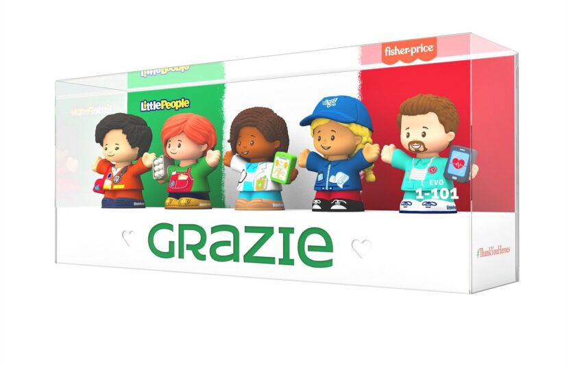 I #ThankYouHeroes di Little People su LuisaViaRoma per Unicef