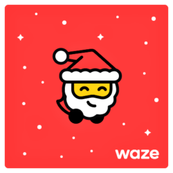 Waze: allegro e festoso il nuovo tema natalizio