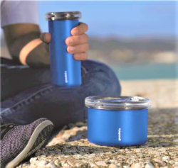 Da Guzzini un regalo originale e utile: Tazza Termica da Viaggio e Lunch Box Termico Energy