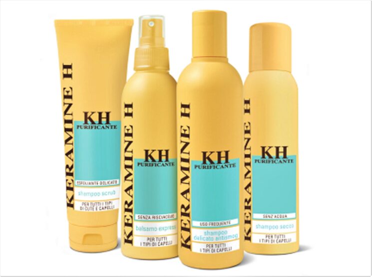 Capelli sani e vitali? Si curano con la Linea Purificante Keramine H