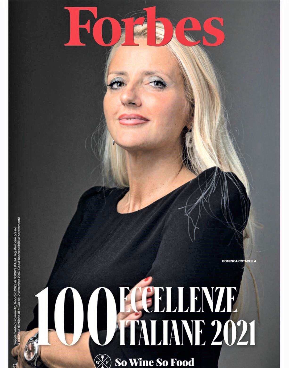 Loison tra le 100 Eccellenze italiane 2021 Forbes Italia