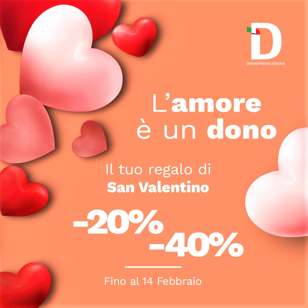 Dermophisiologique promozione speciale per San Valentino