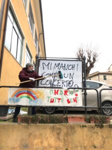 dell’artista Gabriele Milani “Mi manchi come un concerto”