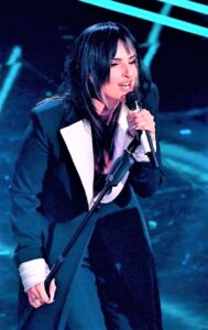 Sanremo 2021: make up look Arisa per le cinque sere by Pinali con Mulac Cosmetics e Manola Spaziani