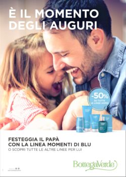 Festa del papà: sconto 50% su tutte le linee Bottega Verde dedicate all’uomo
